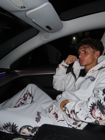 "Never Indulged by Evil" Zip-Up