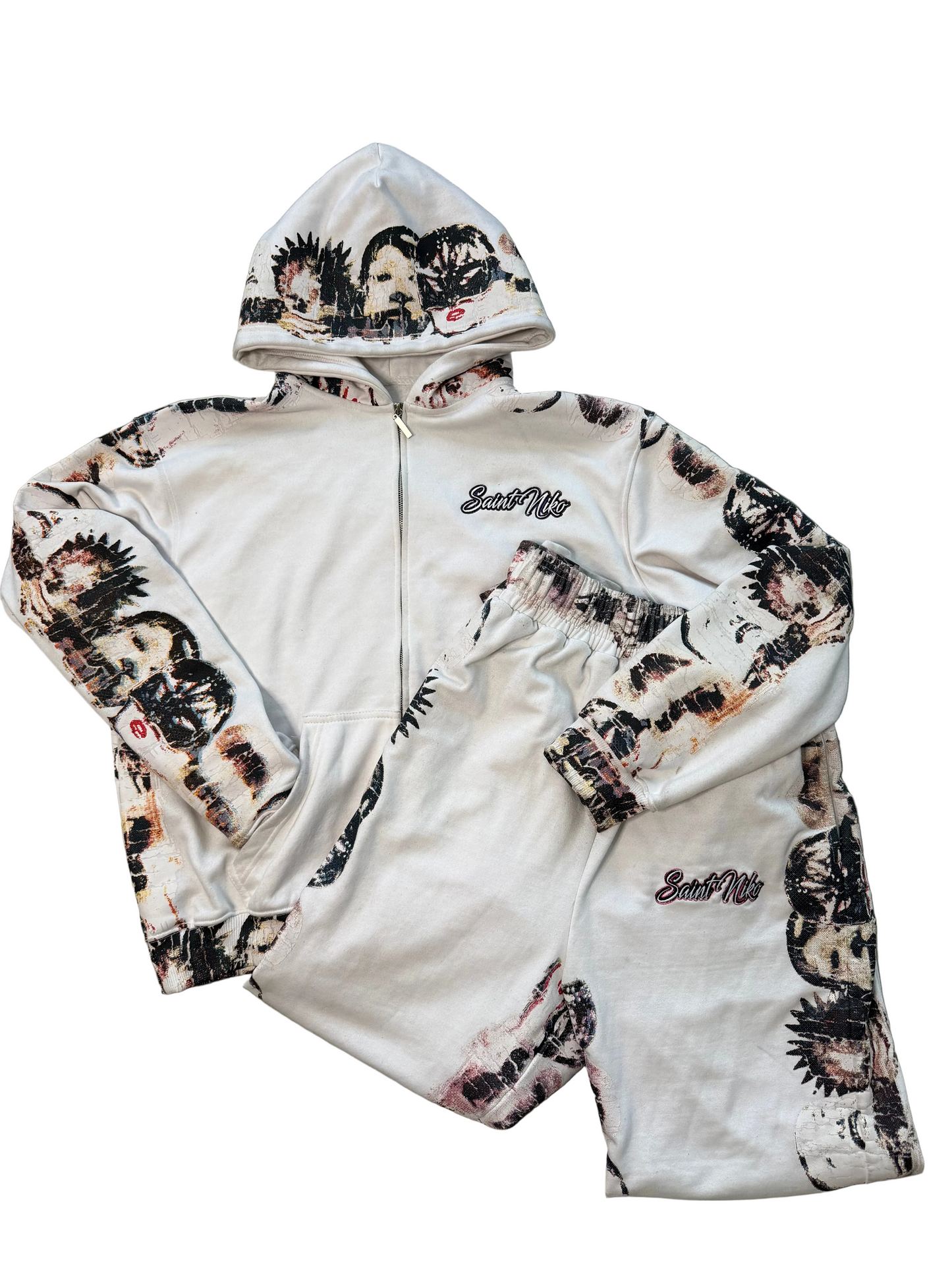 "Never Indulged by Evil" Zip-Up